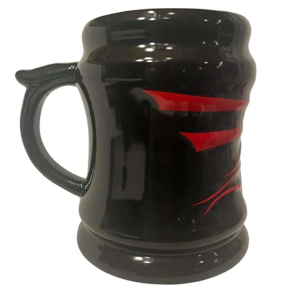 Harley Davidson Mug 14oz Ceramic Flame Graphic Y2K Biker Coffee Cup Vintage
